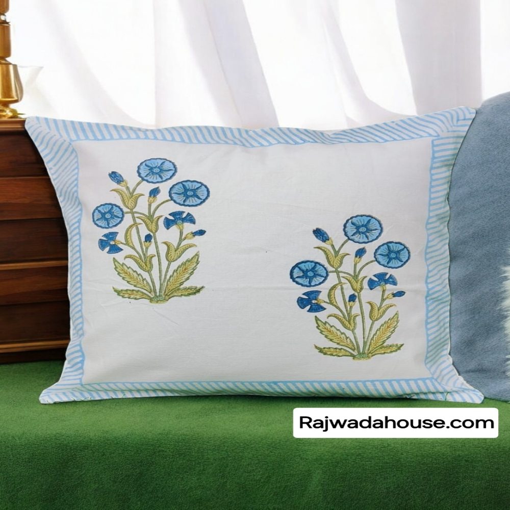  Hand Block Cushion Cover