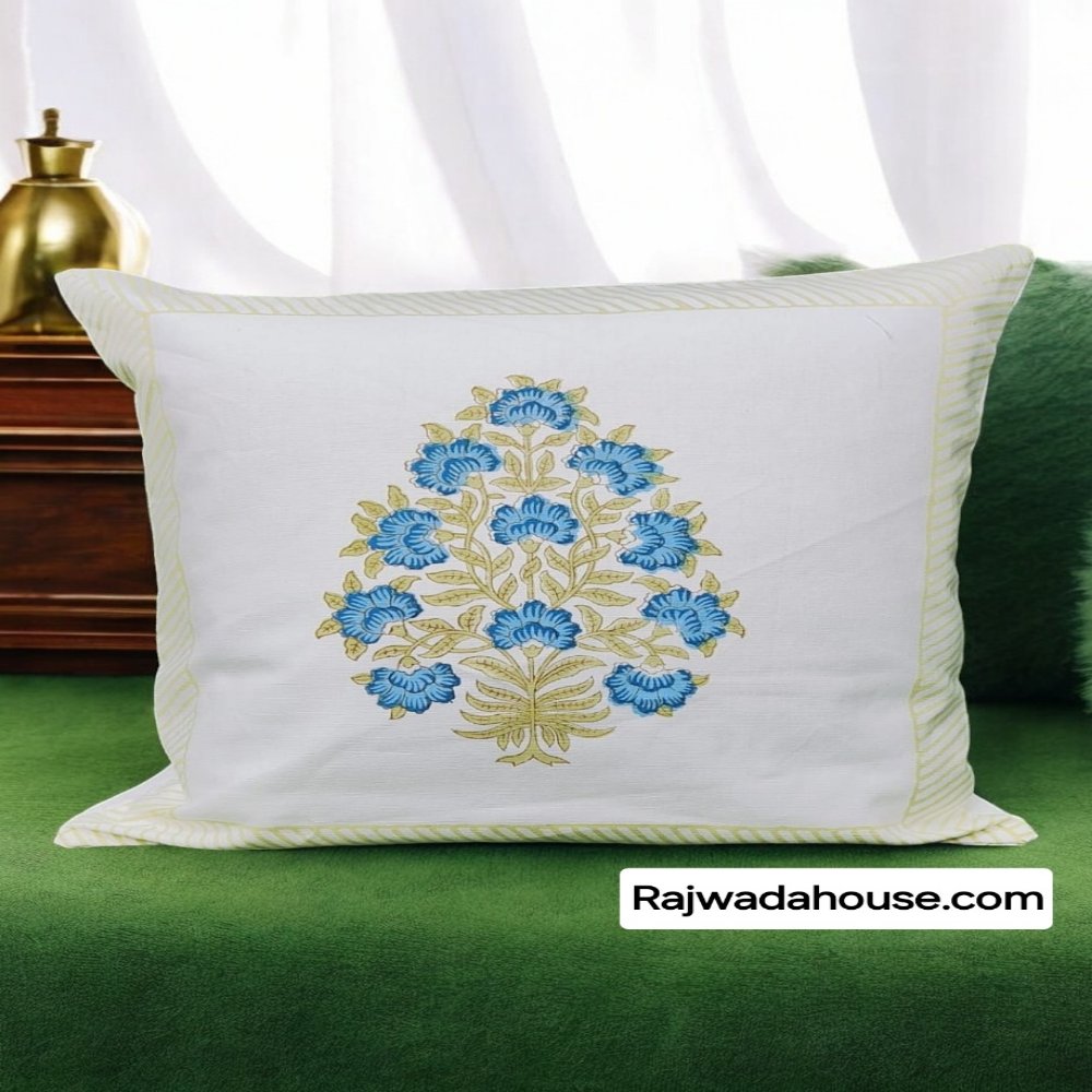  Hand Block Cushion Cover