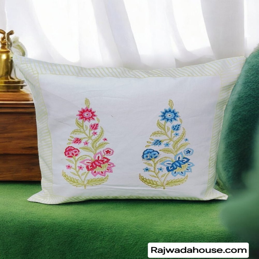  Hand Block Cushion Cover