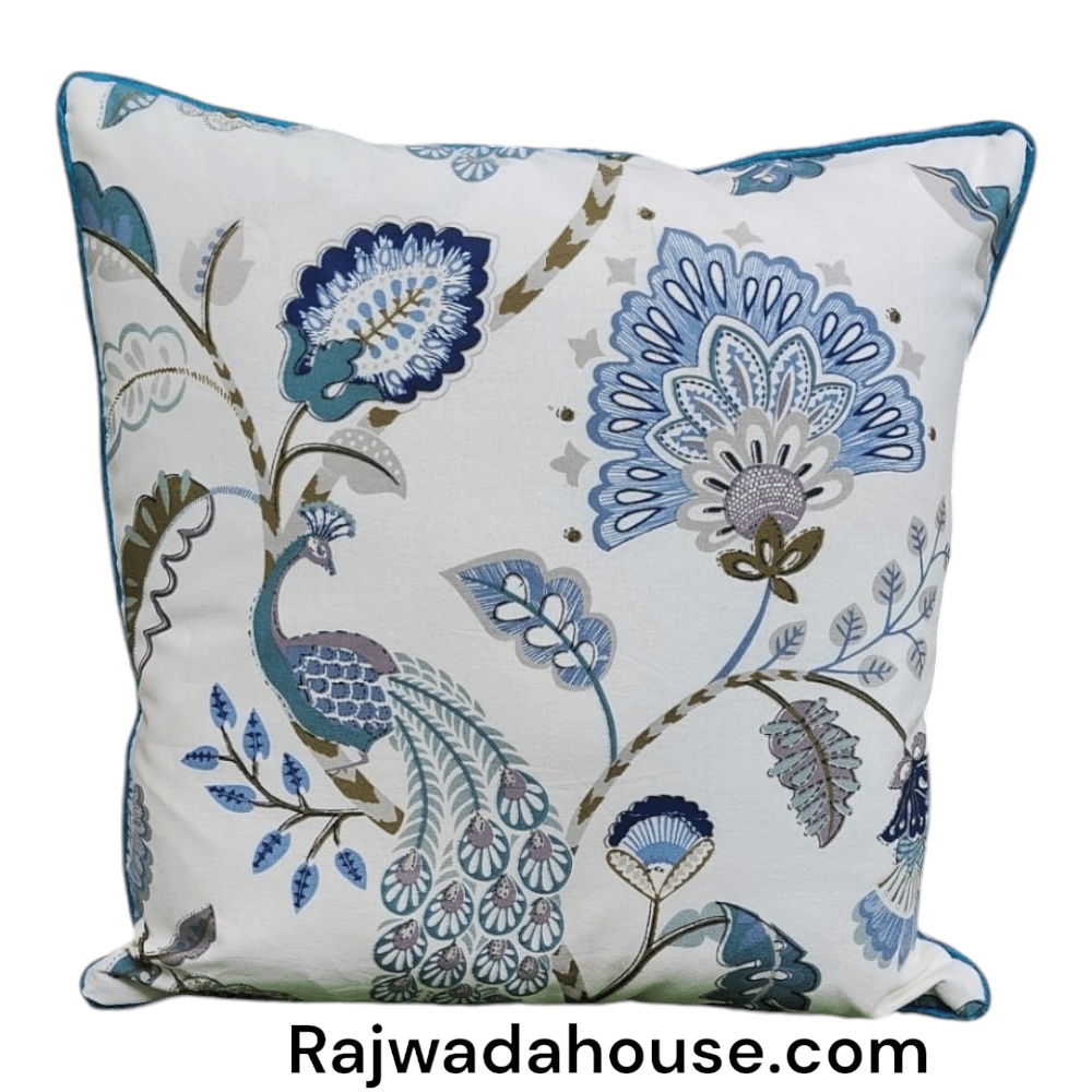Anokhi Hand Block Cushion Cover