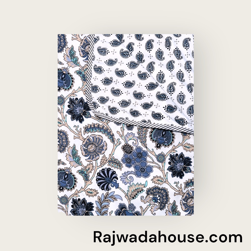 Jaipuri Mughal Print Dohar