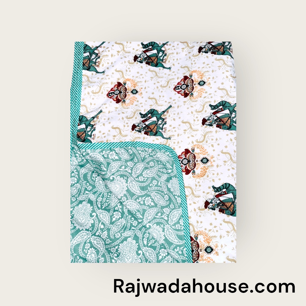 Camel Jaipur Print Dohar