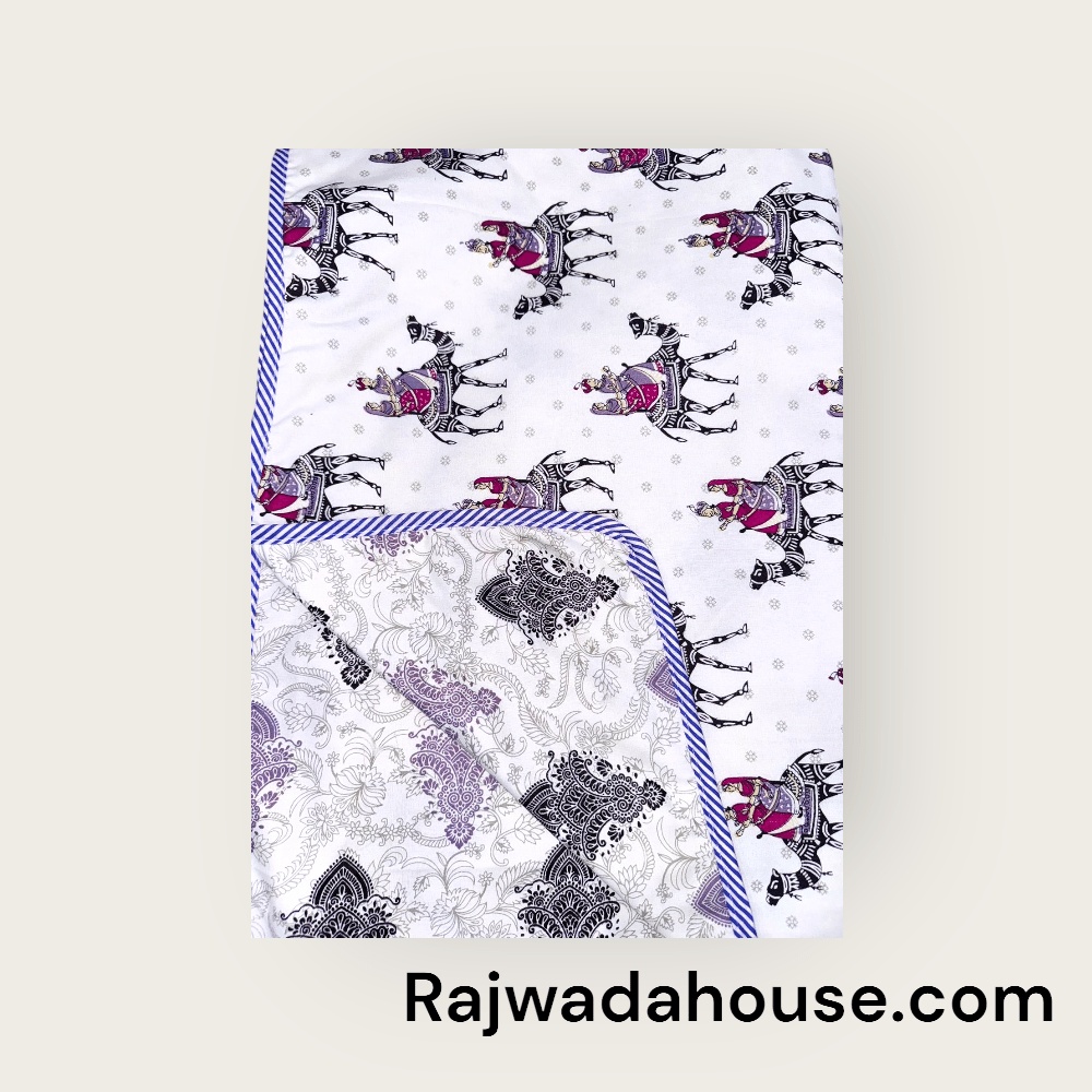 Camel Jaipuri Print Dohar 