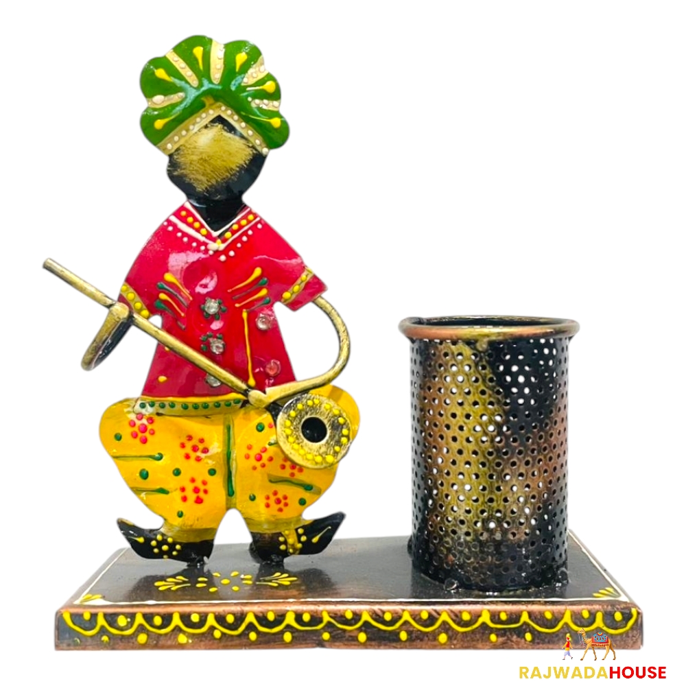 Rajasthani Musician Pen Holder